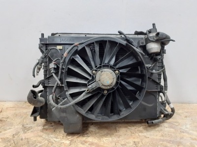 Jaguar s-type 3.0 b радіатор вентилятор фото №1