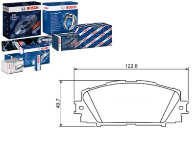 Гальмівні колодки гальмівні great wall voleex c20r lexus ct t фото №1