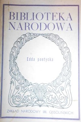 Edda poetycka BN - Praca zbiorowa