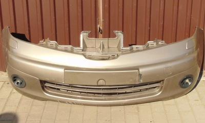 Nissan note 06-09 бампер перед kompletny омивачі фото №1