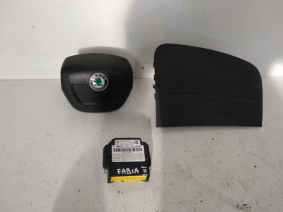 Подушки безпеки air bag датчик skoda fabia ii lift фото №1