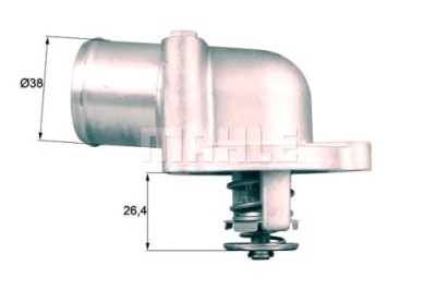 Mahle термостат alfa romeo 155 2.5 v6 167.a1c. 16 фото №1