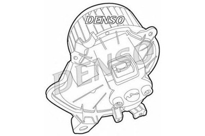 Denso повітродувка alfa romeo mito 1.3d/1.4/1.6d 08.08 фото №1