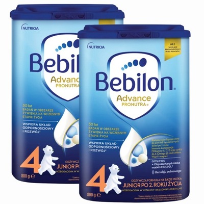 Bebilon 4 Pronutra Advance mleko modyfikowane powyżej 2 roku 800 g