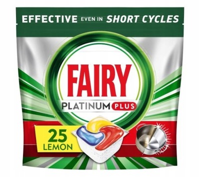 Kapsułki do zmywarek PLATINU FAIRY 25 szt