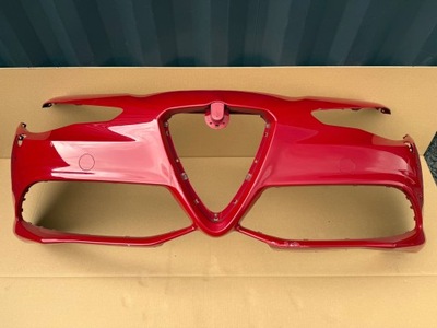 Бампер alfa romeo giulia veloce оригінал омивачі pdc оригінал гарний стан фото №1