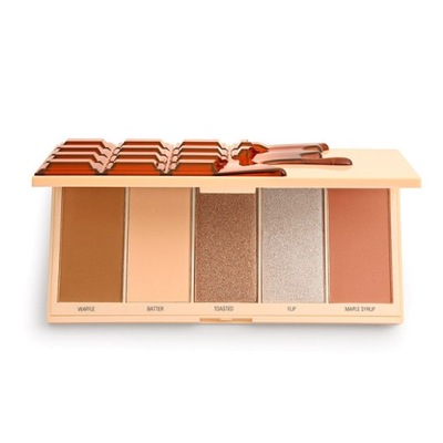 Makeup Revolution paleta cieni Waffle Chocolate