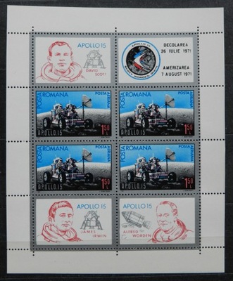 Rumunia - Mi. Blok 88 ** - Kosmos / 1971