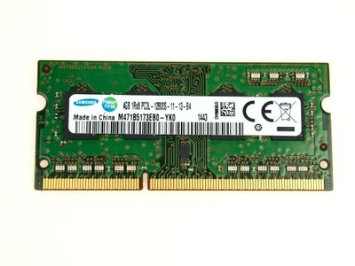 Lenovo G50-30 pamięć DDR3 4GB 12800s 1600 PC3L