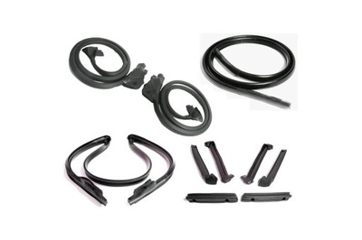 Ущільнювачі кузов набір chevrolet corvette c4 86-89 фото №1