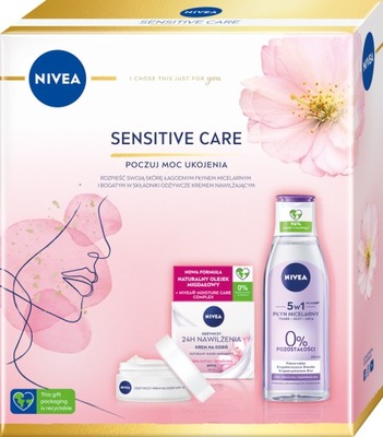 NIVEA Zestaw prezentowy dla kobiet SENSITIVE CARE