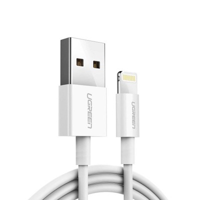 Ugreen kabel przewód USB - do iphona MFI 1m 2,4A