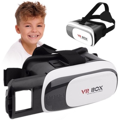 NAJNOWSZE Okulary GOGLE 3D VR BOX wersja 2.0 Na Smartfon Wirtualne
