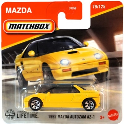 MATCHBOX 1992 MAZDA AUTOZAM AZ-1 AUTKO MODEL