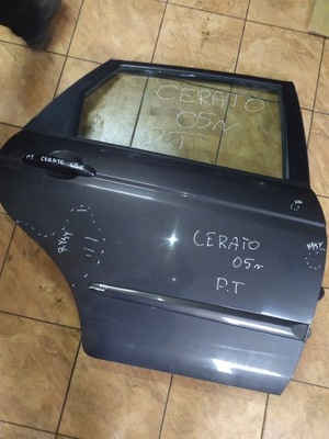 Дверь правый задняя kia cerato 1.5crdi 05' фото №1