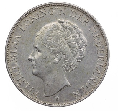 [M8931] Holandia 2 1/2 guldena 1938
