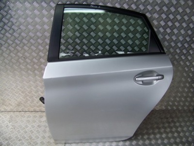 Toyota prius iii 3 09 15 двері ліва задня задні 1f7 сріблясті warszawa фото №1