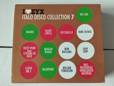 Składanka ITALO DISCO COLLECTION I Love ZYX 7 3CD