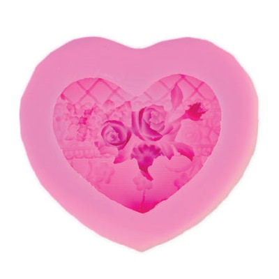 Forma FOREMKA SILIKONOWA Stafil Dekoracyjne serce