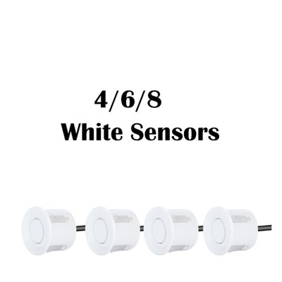 estilo de 6 sensores white sensors Detektor parkow 