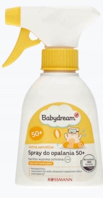 Babydream spray przeciwsłoneczny dla niemowląt