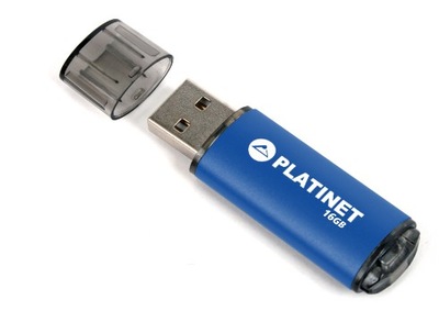 Pendrive Platinet X-Depo PMFE16B 16 GB 2.0 BLUE