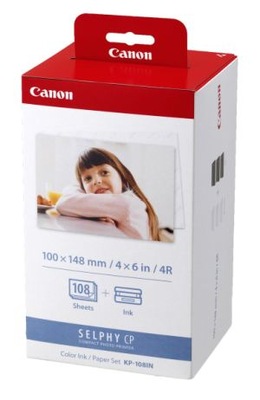 Canon KP108IN CP820 CP1000 selphy papier drukarki
