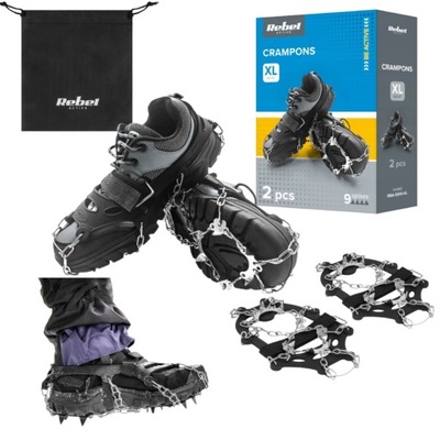 REBEL RACZKI TURYSTYCZNE 41-44 czarne