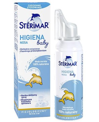 Sterimar Baby wody morska do nosa dla dzieci 100ml