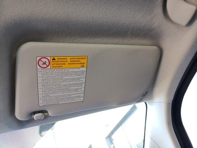 OSŁONA PRZECIWSŁONECZNA PRAWA SUZUKI SX4