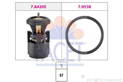 FACET TERMOSTATO MATERIAL DE REFRIGERACIÓN 7.8420 FACET Q  