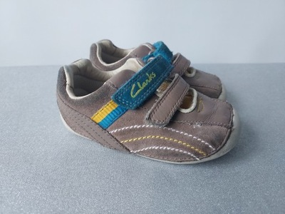 CLARKS FIRST SHOES skórzane buciki 20,5