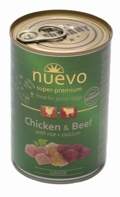 NUEVO Chicken Beef JUNIOR 400g dla szczeniąt