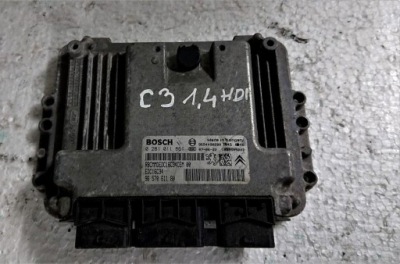 Бортовой компьютер двигателя citroen 9657061180 фото №1