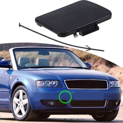 CAR PRIEKIS BUFERIS TOW HOOK COVER BLACK CAP FOR AUDI A4 S4 B6 SEDAN/AV~57559 