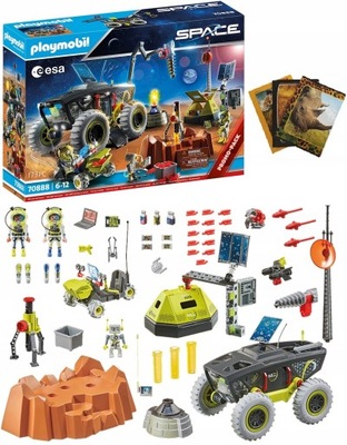 PLAYMOBIL SPACE EKSPEDYCJA NA MARSA 70888 6+ KOSMICZNY ZESTAW Z POJAZDEM