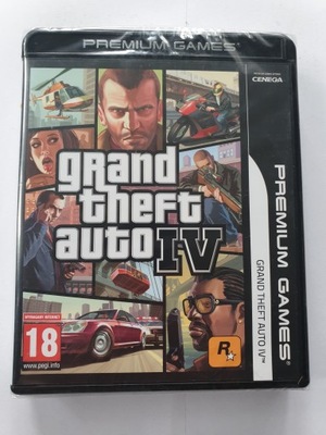 GTA IV Grand Theft Auto 4 PL Pc Nowa Folia