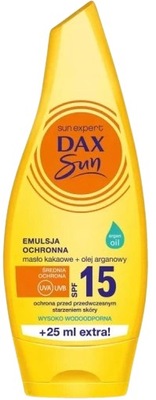 Dax Sun balsam z masłem kakaowym i olejem SPF15