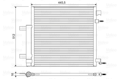 CONDENSADOR VALEO 822578 SKRAPLACZ, ACONDICIONAMIENTO  
