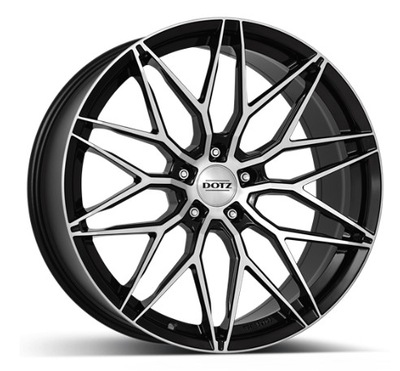 4 PIEZAS DOTZ 8X18 5X114,3 ET48 SUZUKA DARK OSUG0BP48  