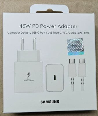 Ładowarka sieciowa Samsung USB typ C do Samsung 3000 mA 5 V