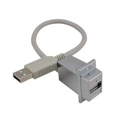 Gniazdo panelowe tablicowe USB L-com