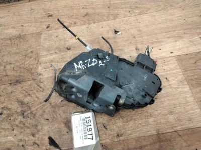 Mazda 3 bk замок дверь левый передний перед 10pin фото №1