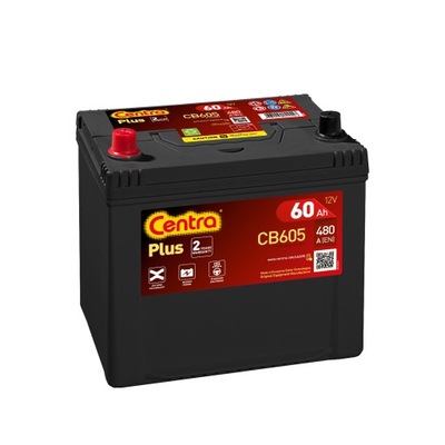 АККУМУЛЯТОР 60 AH CENTRA PLUS CB605