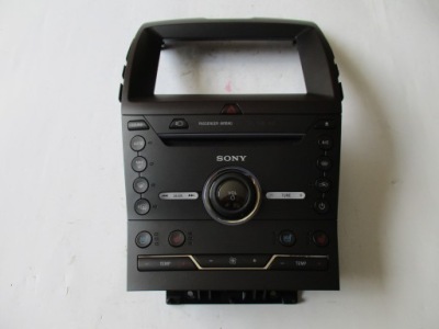 Панель радио ford edge galaxy s-max gm2t-18e245-arc фото №1