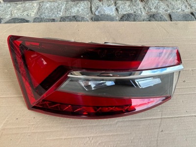 Skoda superb 3 3v5 левая лампа задняя lift led 2018- фото №1