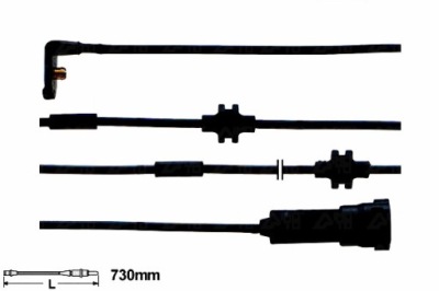Ate датчик зносу гальмівна колодка гальмівний перед opel фото №1