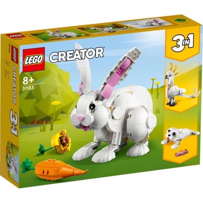 LEGO Creator Biely králik 3v1 31133