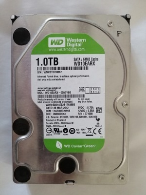 Western Digital WD10EARX-00N0YB0 1TB