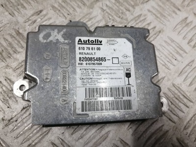 Датчик подушек подушка безопасности renault оригинальный номер 8200854865 фото №1